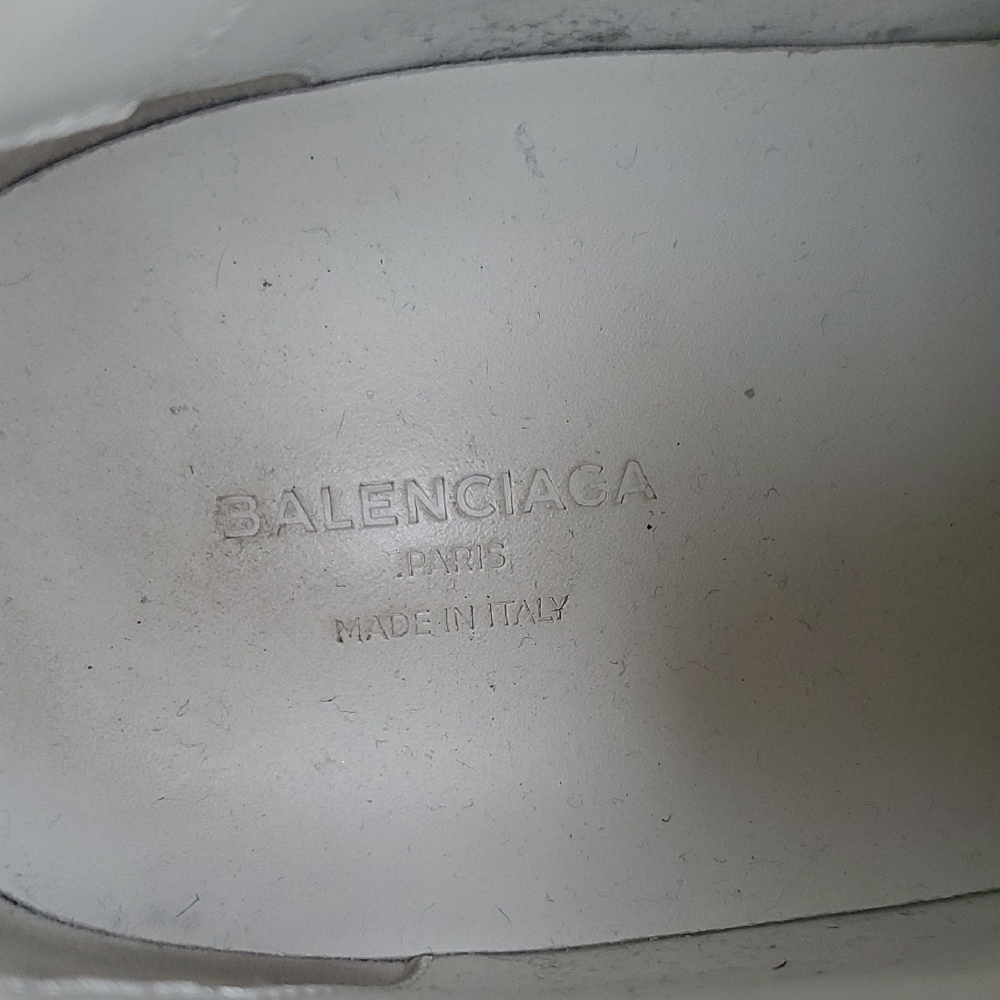 Balenciaga White High-Top Sneakers - Picture 4 of 16